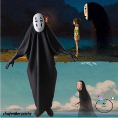 Bộ Trang Phục Vô Diện Halloween - Hóa Trang Bí Ẩn với Găng Tay và Mặt Nạ Độc Đáo cho Tiệc Hóa Trang