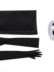 Bộ Đồ Hóa Trang Vô Diện Cosplay - Áo & Mặt Nạ Nhân Vật Anime Spirited Away - Phong Cách Độc Đáo cho Tất Cả Lứa Tuổi