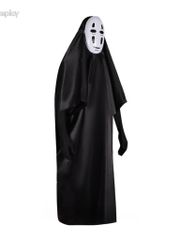 Bộ Đồ Hóa Trang Vô Diện Cosplay - Áo & Mặt Nạ Nhân Vật Anime Spirited Away - Phong Cách Độc Đáo cho Tất Cả Lứa Tuổi