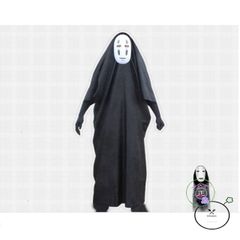 Set Trang Phục Vô Diện Cosplay - Bộ Đồ, Găng Tay và Mặt Nạ Anime Nhật Bản cho Nam Nữ - Phụ Kiện Trò Chơi Thú Vị