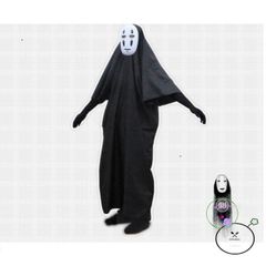 Set Đồ Vô Diện Anime Nhật Bản - Bộ Quần Áo, Găng Tay & Mặt Nạ Cosplay Độc Đáo Dành Cho Trẻ Em và Người Lớn