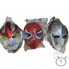 Bộ hóa trang siêu anh hùng Spiderman & Iron Man với mặt nạ cho trẻ em - Đồ chơi an toàn cho bé trong lễ hội Halloween và Trung Thu