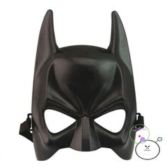 Khẩu Trang Halloween Bat Man - Mặt Nạ Hóa Trang Đen Unisex Dành Cho Bữa Tiệc & Cosplay - Đạo Cụ Siêu Ngầu 2Lip