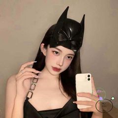 Khẩu Trang Halloween Bat Man - Mặt Nạ Hóa Trang Đen Unisex Dành Cho Bữa Tiệc & Cosplay - Đạo Cụ Siêu Ngầu 2Lip