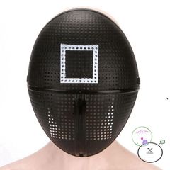 Mặt Nạ Cosplay LUNANOV Dễ Thương Hình Vuông, Tròn, Tam Giác - Đạo Cụ Ngày Halloween Và Tiệc Tùng Thú Vị