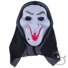 Áo Hoodie Scream Ma Quái Kèm Mặt Nạ Đen - Phụ Kiện Halloween Độc Đáo Cho Fans Kinh Dị