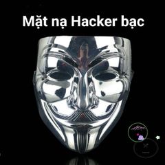 MẶT NẠ HACKER Anonymous - Phụ Kiện Hóa Trang Độc Đáo Cho Halloween, Bữa Tiệc, Sự Kiện Thú Vị
