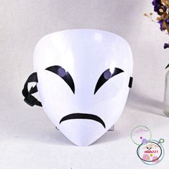 Mặt Nạ Cosplay Hiruko Trắng - Phong Cách Nhân Vật Black Bullet Độc Đáo Cho Buổi Tiệc & Sự Kiện Thời Trang