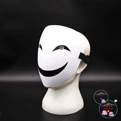 Mặt Nạ Cosplay Hiruko Trắng - Phong Cách Nhân Vật Black Bullet Độc Đáo Cho Buổi Tiệc & Sự Kiện Thời Trang