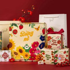 Bộ quà tặng Gieo hạt Bừng nở - 4 Bộ kit trồng cây cao cấp kèm hướng dẫn gieo hạt và quà tặng bất ngờ cho người yêu thiên nhiên