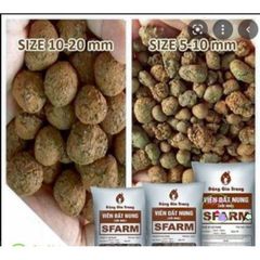 Viên đất nung Sfarm 1kg - Giải pháp hoàn hảo cho lan, cây cảnh, thủy canh, và rau mầm, tăng cường thoát nước và giữ ẩm hiệu quả