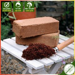 Bánh Mùn Dừa Trồng Cây - Chất Trồng Siêu Tiện Lợi Giúp Giữ Ẩm, Tơi Xốp 3-4kg - Hỗ Trợ Trồng Rau, Hoa, Cây Cảnh