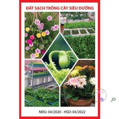 Đất Vườn Dinh Dưỡng 1 Kg - Phù Hợp Cho Cây Cảnh, Hoa, Rau Sạch, Hạt Nảy Mầm Tốt, Trồng Dâu Tây, Sen Đá, Sương Rồng
