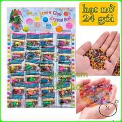 Gói 24 Túi Hạt Nở Trang Trí Vườn Cây - Đồ Chơi Sinh Vật Kỳ Diệu, Quà Tặng Thú Vị Cho Mọi Nhà