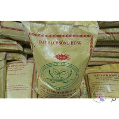 Đất Trồng Cây Sông Hồng 1kg - Giá Thể Tự Nhiên Chất Lượng Cao, Phù Hợp Trồng Rau Sạch Tại Nhà