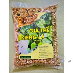 Gói Giá Thể 5dm3 Cho Cây Kiểng Lá Monstera - Phân Bón Giữ Ẩm, Thoát Nước Tốt, Trang Trí Không Gian Sống