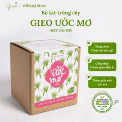 Bộ Dụng Cụ Trồng Cây Ô-Seed - Gieo Hạt Cải Mơ và Tạo Nên Những Điều Kỳ Diệu Cho Mọi Giấc Mơ