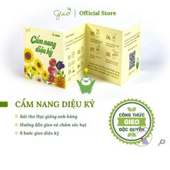 Bộ Dụng Cụ Trồng Cây Ô-Seed - Gieo Hạt Cải Mơ và Tạo Nên Những Điều Kỳ Diệu Cho Mọi Giấc Mơ