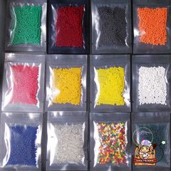 500 Viên Hạt Nở Thủy Tinh Kích Thước 6-7mm, 7-8mm, 9-11mm - Trang Trí Cây Cảnh, Bình Hoa Và Trò Chơi Trẻ Em