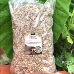 Vỏ Lạc Khô Dạng Nhuyễn 1Kg - Phụ Gia Trộn Đất Tăng Cường Độ Ẩm và Dinh Dưỡng cho Cây Cảnh và Hoa Rau Sạch