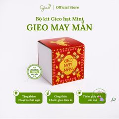 Bộ Trồng Cây Mini Ô-Seed - Khám Phá May Mắn với 3 Loại Hạt Giống Hỗn Hợp - Quà Tặng Độc Đáo Cho Những Tâm Hồn Yêu Thích Thiên Nhiên