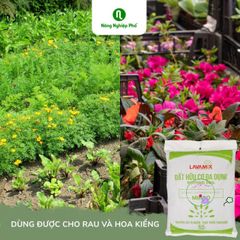 Đất Lavamix Hỗn Hợp Dinh Dưỡng Hữu Cơ Trồng Rau, Hoa, Cây Ăn Trái - Gói 6.5dm3 Chất Lượng Cao, Giữ Ẩm Tốt