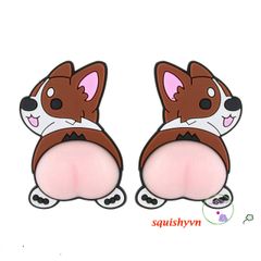 Miếng Dán Silicon Mông Đào Dễ Thương - Sticker Chống Va Đập Cho Điện Thoại & Cửa Ô Tô - Phụ Kiện Siêu Hot