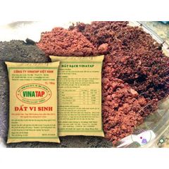 Gói Đất Vi Sinh Vinatap - Đất Hữu Cơ Chất Lượng Cao Cho Cây Trồng, An Toàn Cho Người Sử Dụng