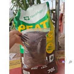 Gói 2kg Rêu Than Bùn Peat Moss Nhập Khẩu - Giá Thể Cao Cấp Cho ươm Hạt, Trồng Cây, Giâm Cành, Cải Thiện Đất