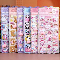 Decal Dễ Thương 3D Kawaii Chó Mèo - Hình Dán Trang Trí Điện Thoại & Laptop, Quà Tặng Sáng Tạo cho Bạn Bè Và Trẻ Em