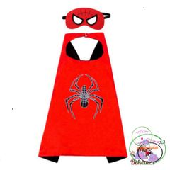 Bộ đồ hóa trang Ironman cho trẻ em - Áo choàng siêu anh hùng kèm mặt nạ, chất liệu cotton an toàn, phù hợp cho bé 2-8 tuổi