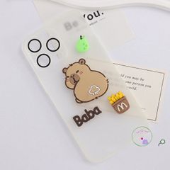 Miếng Dán Jibbits Hình Kapibala Dễ Thương Cho Trẻ Em - Phụ Kiện Tạo Điểm Nhấn Cho Giày Chân Thoải Mái