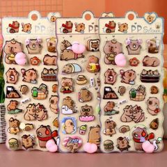 Nhãn Dán Kawaii AURORY Phồng Bong Bóng - Chất Liệu Mềm Trang Trí Laptop và Điện Thoại Dễ Thương, Bộ 12 Miếng