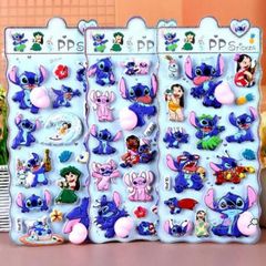 Nhãn Dán Kawaii AURORY Phồng Bong Bóng - Chất Liệu Mềm Trang Trí Laptop và Điện Thoại Dễ Thương, Bộ 12 Miếng