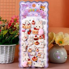 Miếng Dán Lập Thể Sanrio Pha Lê Dễ Thương - Giúp Giảm Căng Thẳng & Tự Làm Thủ Công Nghệ Thuật Chất Lượng Cao 10.5x23.5cm