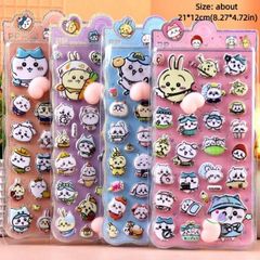 Nhãn Dán Bong Bóng 3D THFENG - Dán Mông Hoạt Hình Kawaii Dễ Thương Trang Trí Điện Thoại - Phụ Kiện Thời Trang Sáng Tạo