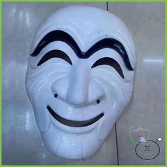 Mặt Nạ Cosplay Money Heist Salvador Dali - Phụ Kiện Halloween và Tiệc Hóa Trang Độc Đáo, Thoáng Khí và Thực Tế