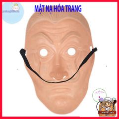 Mặt Nạ Halloween Pufangbliss - Salvador Dali Phong Cách La Casa De Papel - Đồ Trang Trí, Đầu Nhựa Thân Thiện Môi Trường
