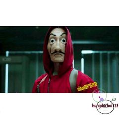 Mặt nạ Dali Money Heist - Hóa trang Halloween cho nhóm hacker - Đồ chơi an toàn cho trẻ em và người lớn