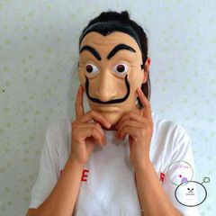 Mặt Nạ Salvador Dali - Phụ Kiện Thời Trang La Casa De Papel Theo Phong Cách Money Heist - Quà Tặng Phim Cực Chất