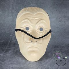 Mặt nạ Cosplay Dali La Casa de Papel - Phụ kiện Halloween độc đáo, nhân vật tiền Heist, chất liệu nhựa, kích thước 26x16cm