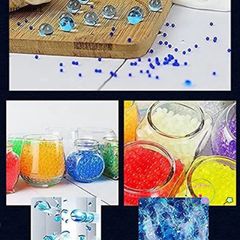 Hạt Nở Trang Trí Slime & Cây Thủy Sinh - 50G, Kích Thước 7-8mm, 9-11mm, Nhiều Màu Sắc, Không Độc Hại, Dễ Dàng Sử Dụng