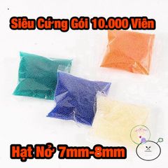 Gói 10.000 Hạt Nở 7-8mm - Đồ Chơi Trồng Cây Sáng Tạo Màu Sắc Hấp Dẫn, Thú Vị và Giải Trí Ngâm Nước