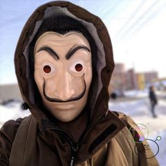 Mặt Nạ Salvador Dali Halloween - Phụ Kiện Cosplay Tiệc Hóa Trang, Quà Tặng Độc Đáo từ La Casa de Papel