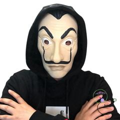 Mặt Nạ Salvador Dali Halloween - Phụ Kiện Cosplay Tiệc Hóa Trang, Quà Tặng Độc Đáo từ La Casa de Papel