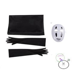 Chiếc Váy Hóa Trang Halloween Vô Diện Đen - Áo Liền Quần Kèm Mặt Nạ - Trang Phục Cosplay Huyền Bí Cho Tất Cả Vóc Dáng
