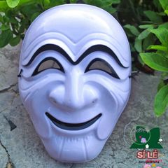 Mặt Nạ Kim Mao Sư Vương Money Heist - Đồ Hóa Trang Halloween và Trung Thu Chất Liệu Nhựa Bền Đẹp 18x22cm