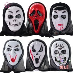 Mặt Nạ Quỷ Halloween - Thiết Kế Kinh Dị Độc Đáo, Phụ Kiện Hóa Trang Cho Tiệc Tùng & Lễ Hội