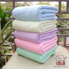 Bộ 5 Khăn Tắm Nhật Bản Cao Cấp 140x70cm - Màu Sắc Ngẫu Nhiên, Siêu Thấm Hút, Kháng Khuẩn, Lý Tưởng Cho Gia Đình Sau Tắm Và Bơi Lội