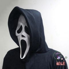 Mặt Nạ Ghostface Kì Quái Halloween - Đầu Lâu Rùng Rợn, Phụ Kiện Trang Trí Tiệc Hóa Trang Độc Đáo cho Tất Cả Mọi Người